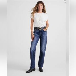 NWT Madewell Dakota longline straight